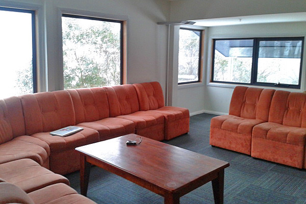 Inside the KVSC lodge