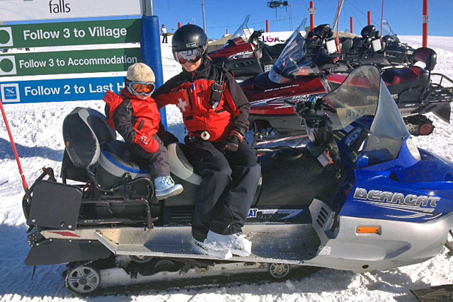 Skiing at Falls Creek